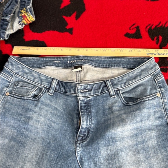 Lane Bryant wide leg capri jeans - Picture 4 of 5